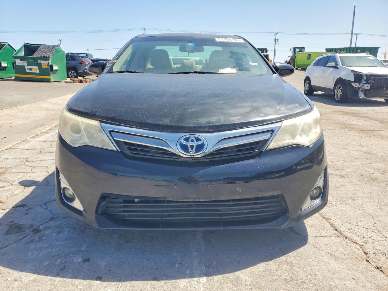 2014 Toyota Camry Hybrid Xle Black vin: 4T1BD1FK7EU121454