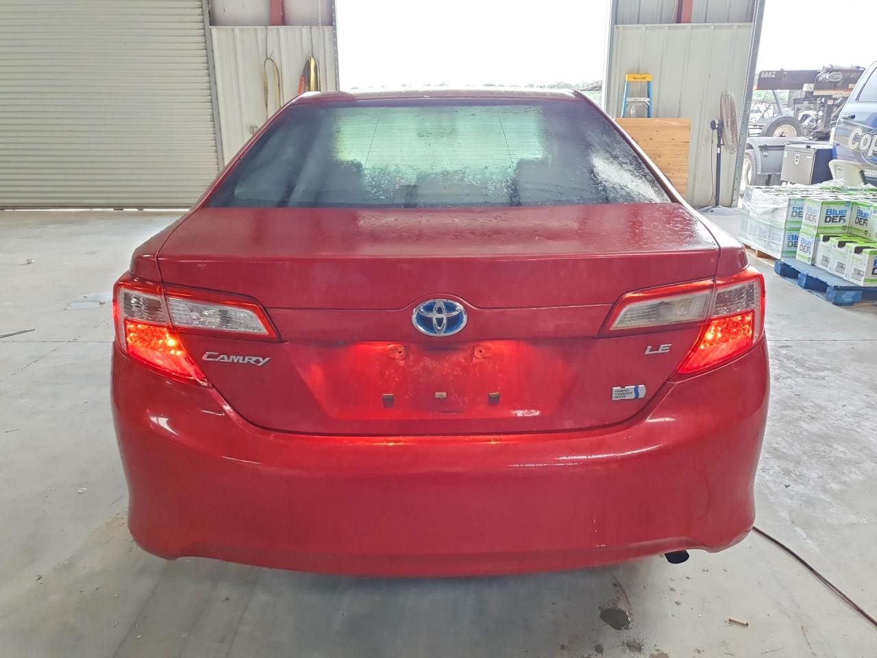 2014 Toyota Camry Hybrid Le Red vin: 4T1BD1FK7EU123172
