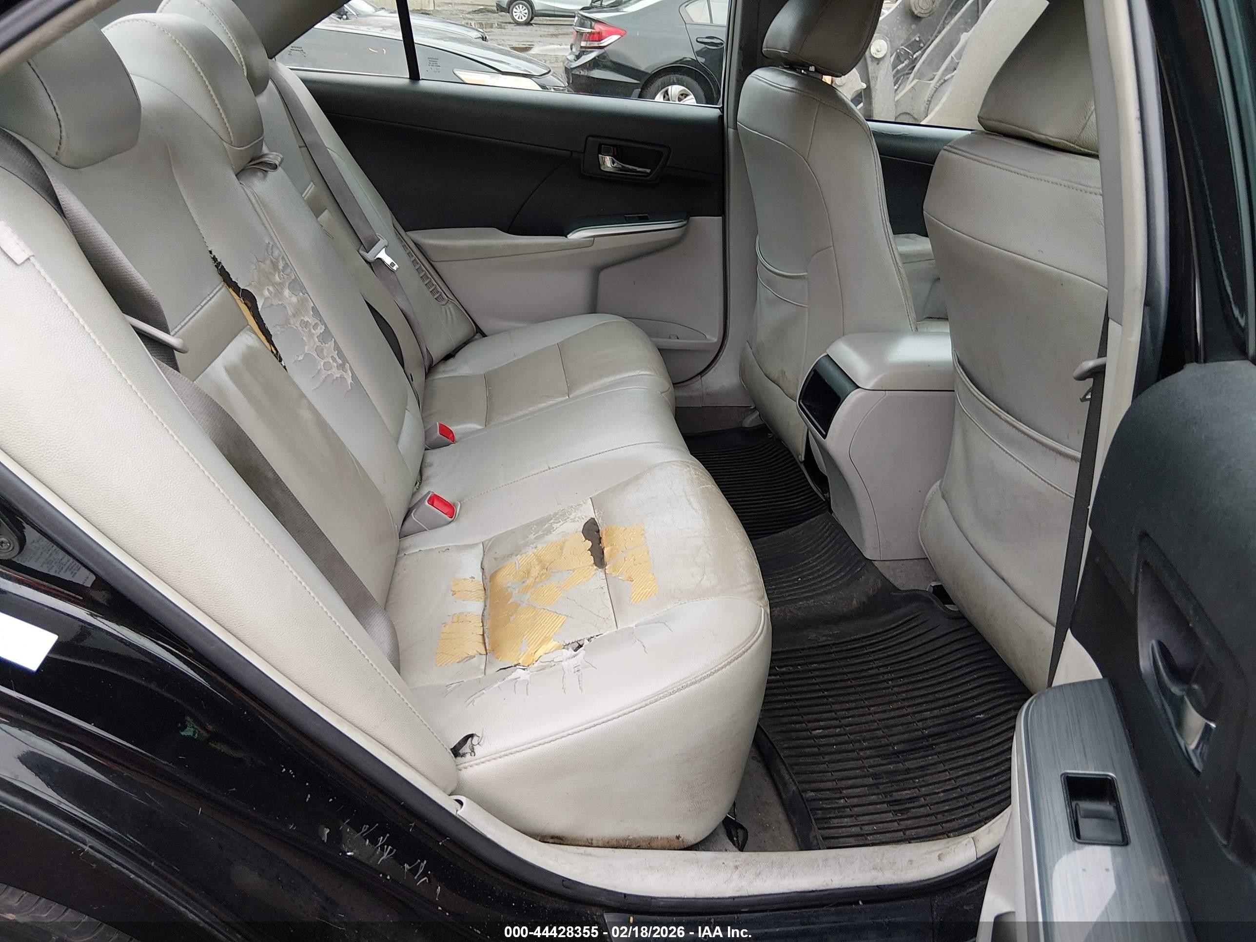 2014 Toyota Camry Hybrid Le Black vin: 4T1BD1FK7EU123561