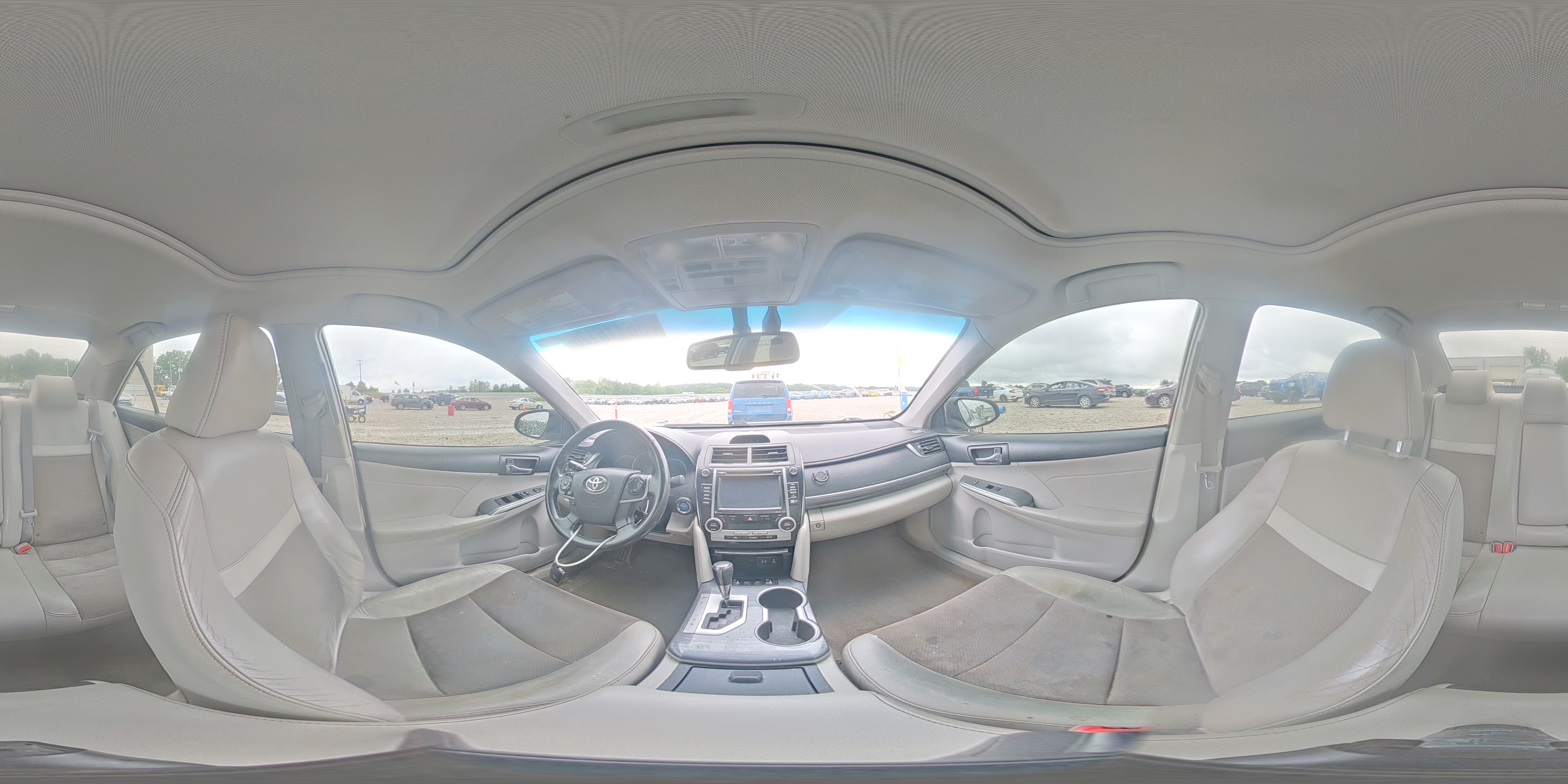 2014 Toyota Camry Hybrid Xle White vin: 4T1BD1FK7EU131689