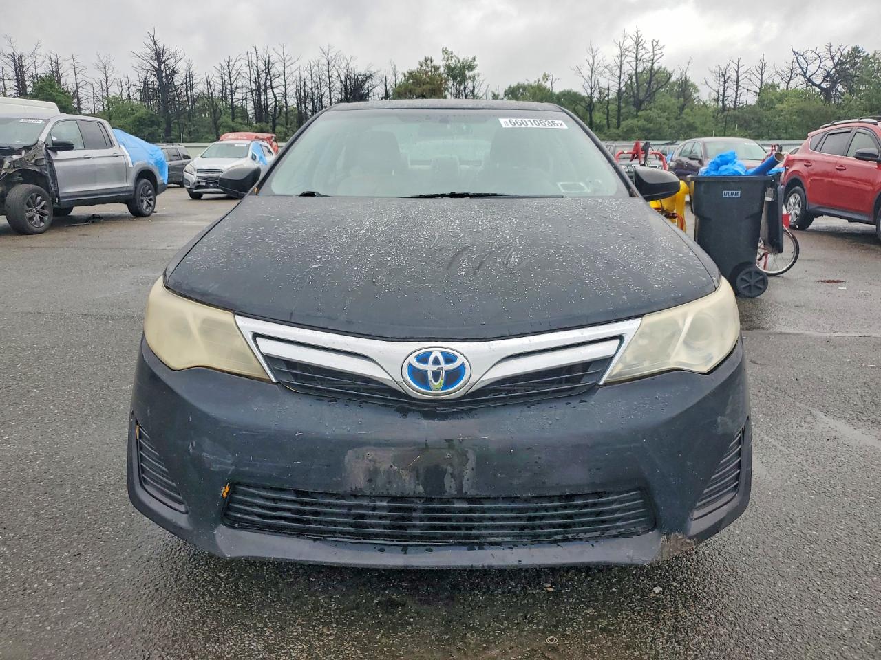 2014 Toyota Camry Hybrid Le Black vin: 4T1BD1FK7EU136911