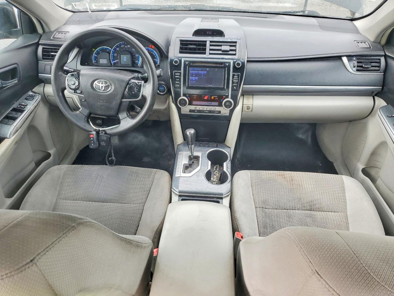 2014 Toyota Camry Hybrid Le Black vin: 4T1BD1FK7EU136911