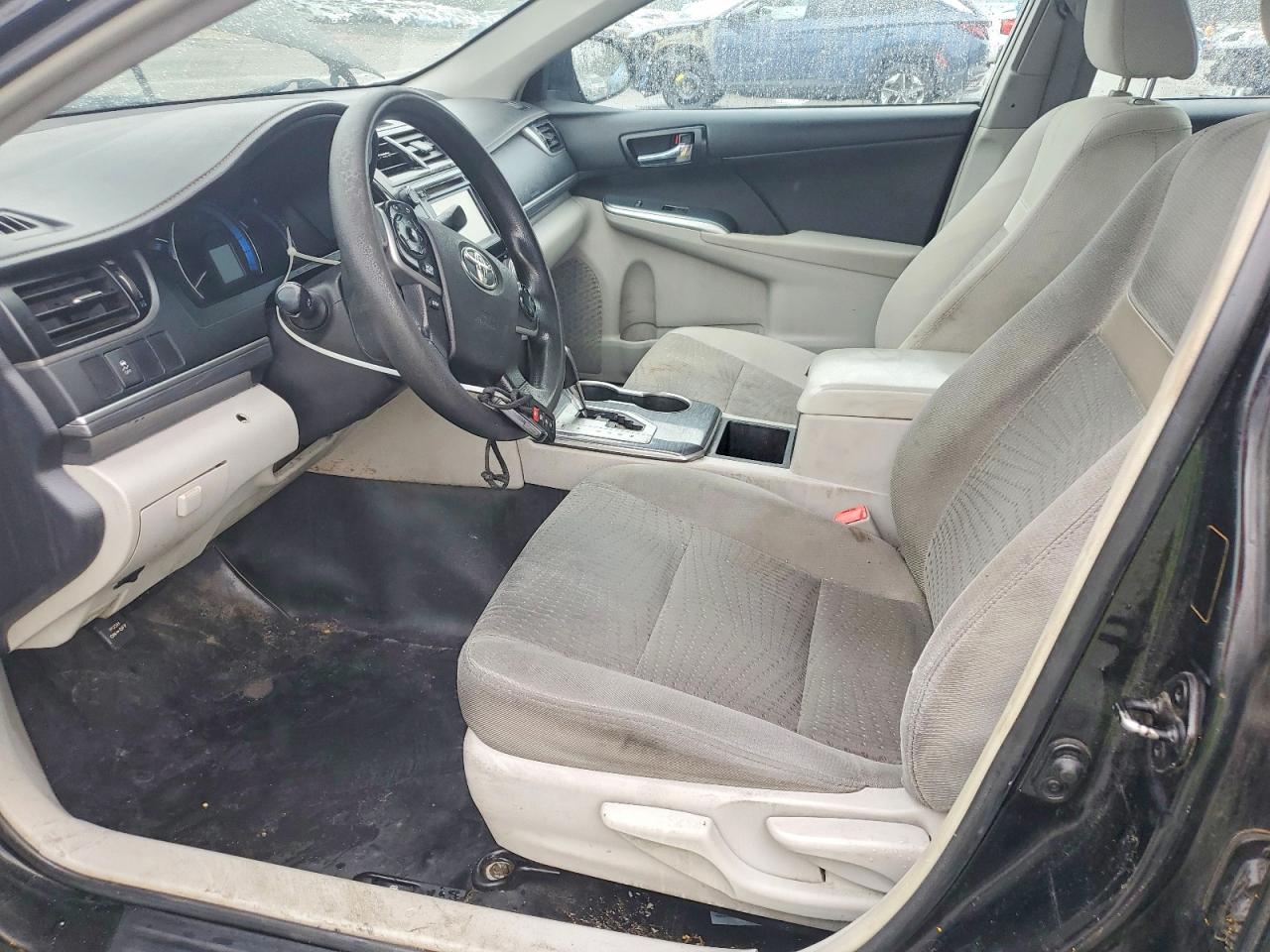 2014 Toyota Camry Hybrid Le Black vin: 4T1BD1FK7EU136911