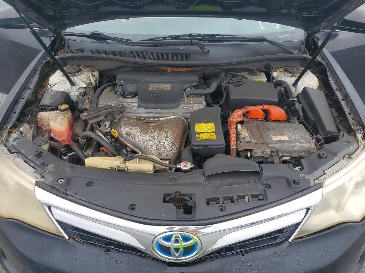 2014 Toyota Camry Hybrid Le Black vin: 4T1BD1FK7EU136911