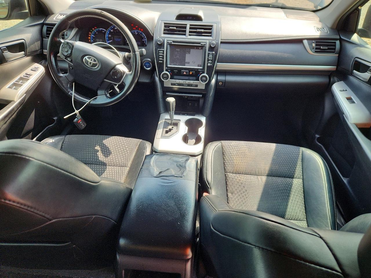 2014 Toyota Camry Hybrid Se Blue vin: 4T1BD1FK7EU137069