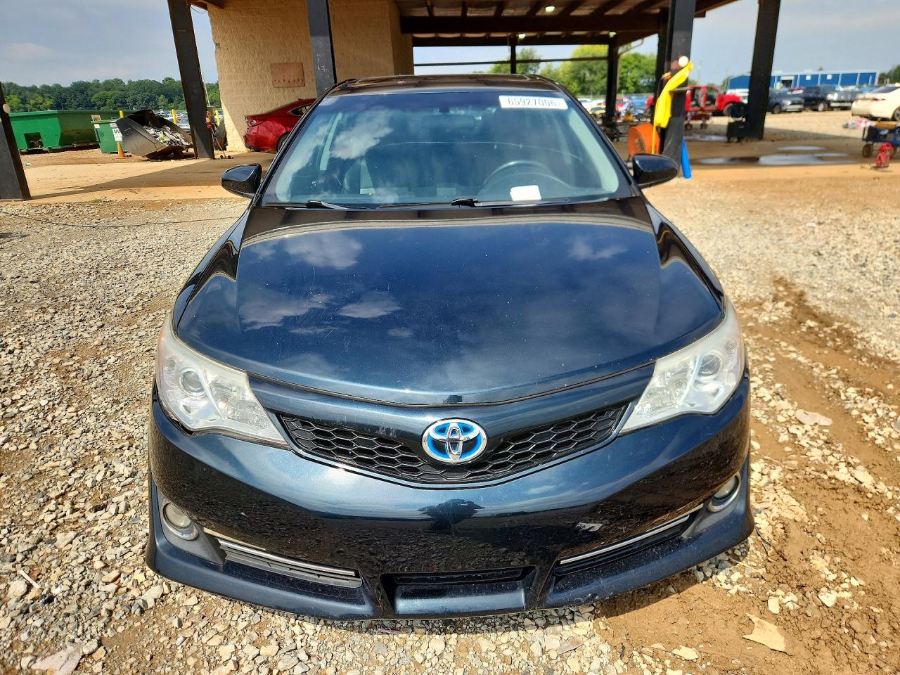 2014 Toyota Camry Hybrid Se Blue vin: 4T1BD1FK7EU137069
