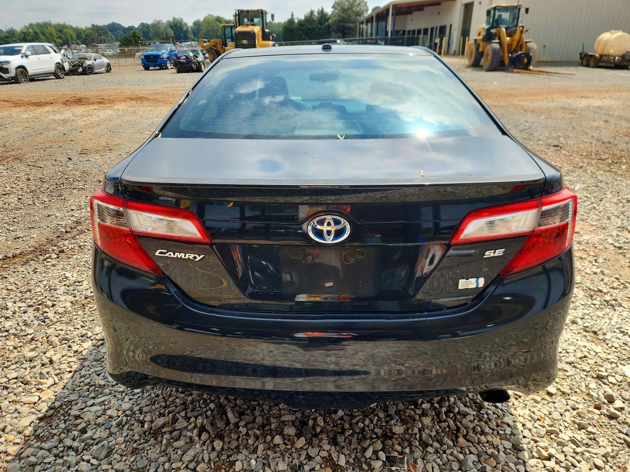 2014 Toyota Camry Hybrid Se Blue vin: 4T1BD1FK7EU137069