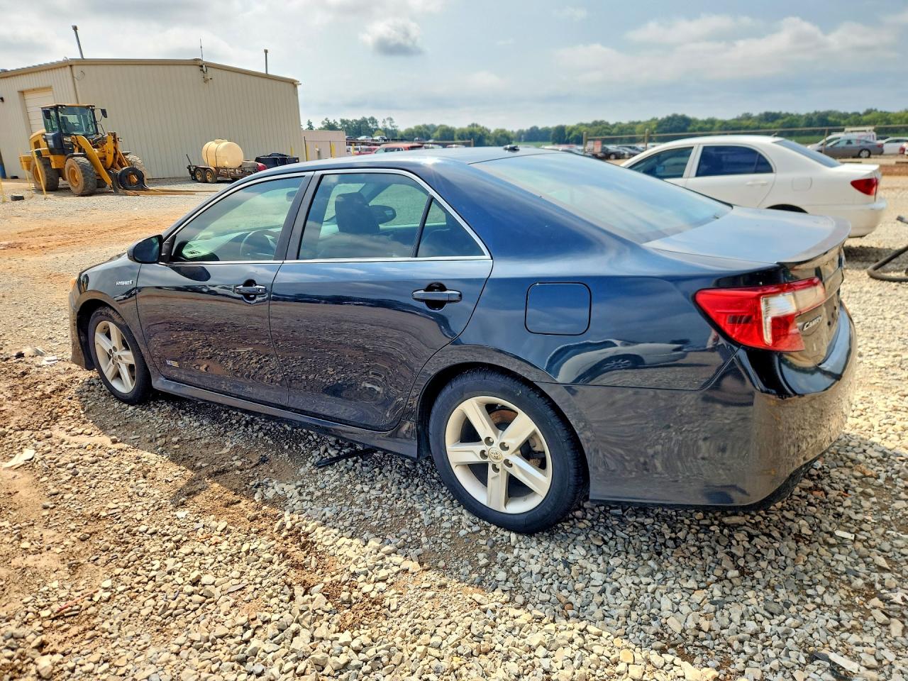 2014 Toyota Camry Hybrid Se Blue vin: 4T1BD1FK7EU137069