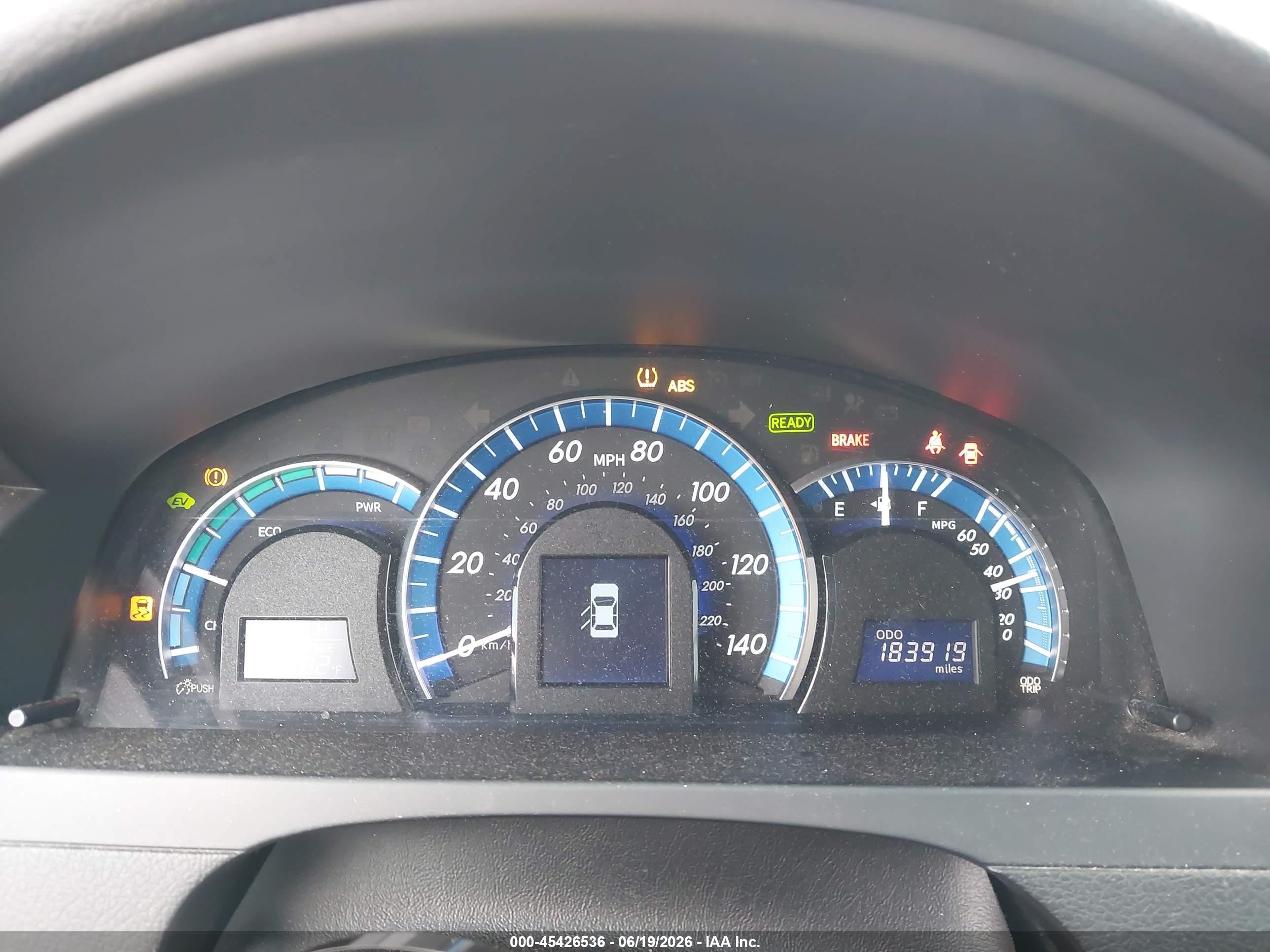 2014 Toyota Camry Hybrid Se Limited Edition Dark Blue vin: 4T1BD1FK7EU138724