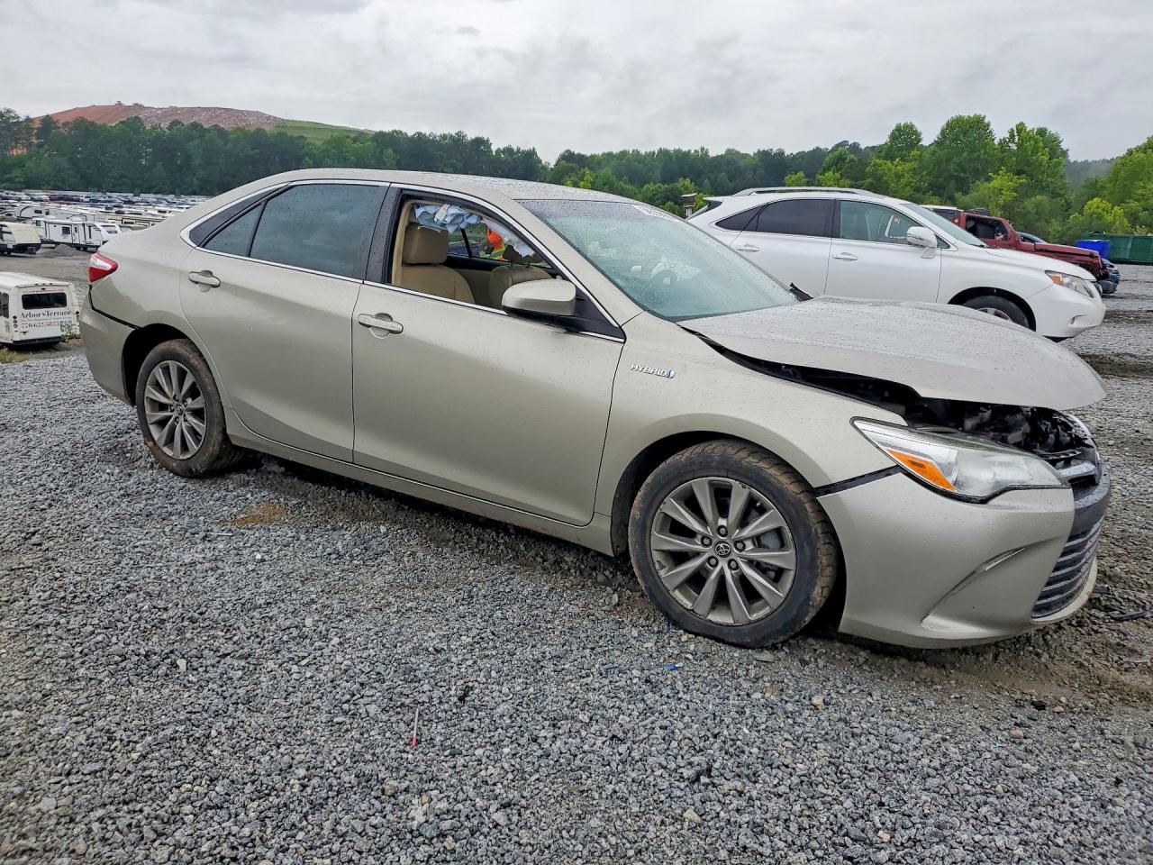 2015 Toyota Camry Hybrid Xle Gold vin: 4T1BD1FK7FU148557