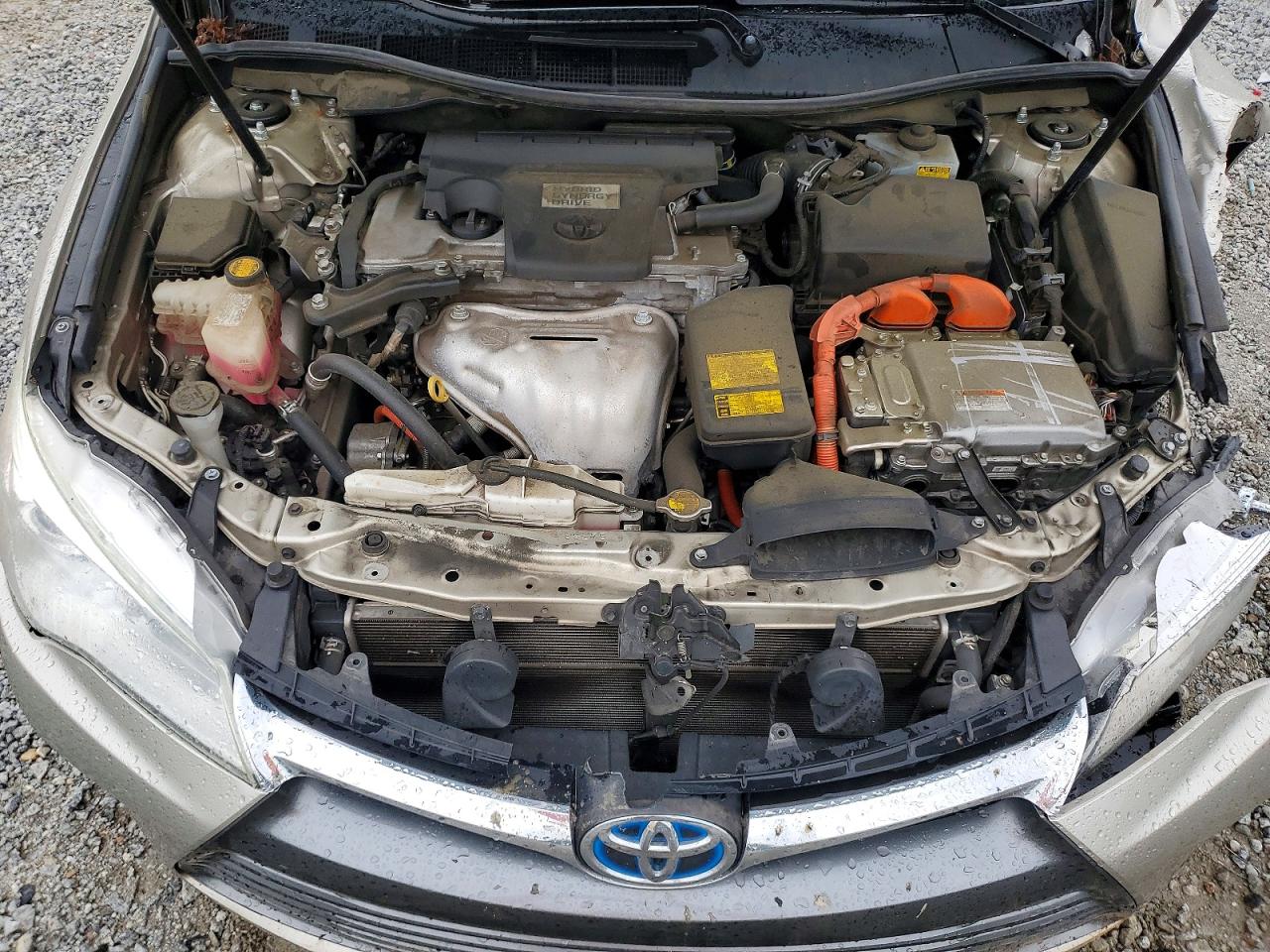 2015 Toyota Camry Hybrid Xle Gold vin: 4T1BD1FK7FU148557