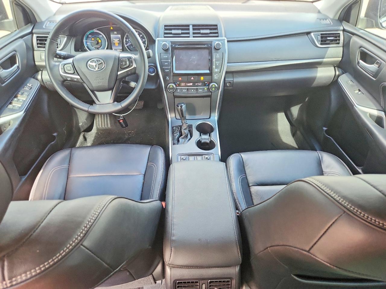 2015 Toyota Camry Hybrid Xle Gray vin: 4T1BD1FK7FU151751