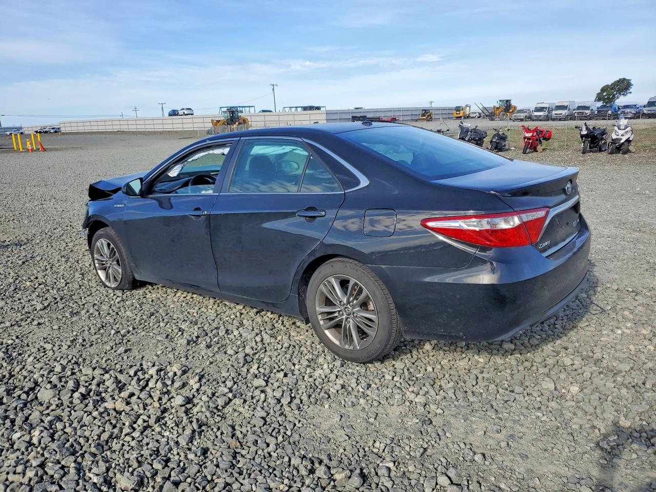 2015 Toyota Camry Hybrid Se Black vin: 4T1BD1FK7FU151992