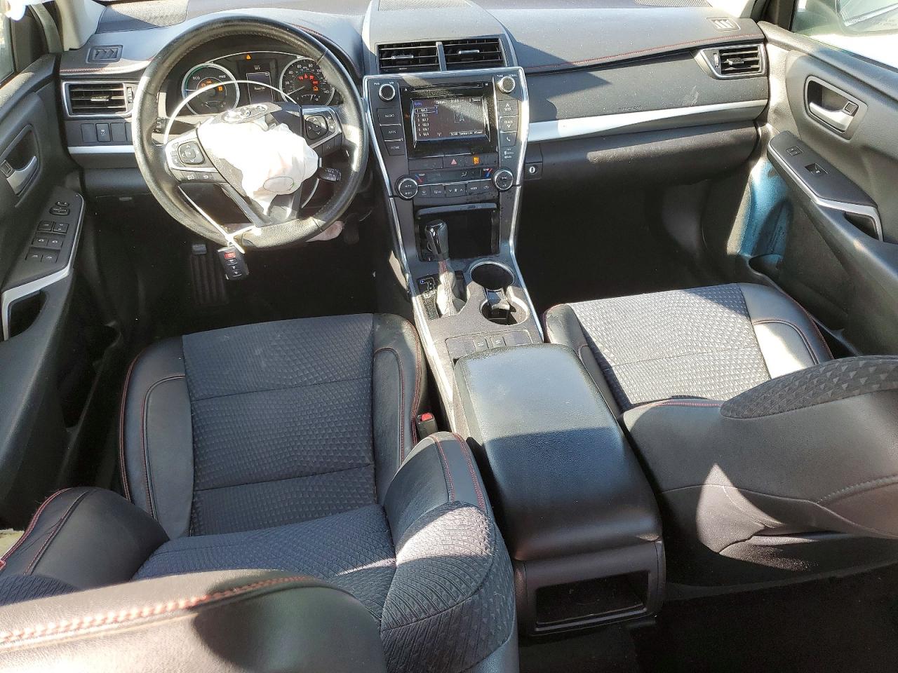 2015 Toyota Camry Hybrid Se Black vin: 4T1BD1FK7FU151992