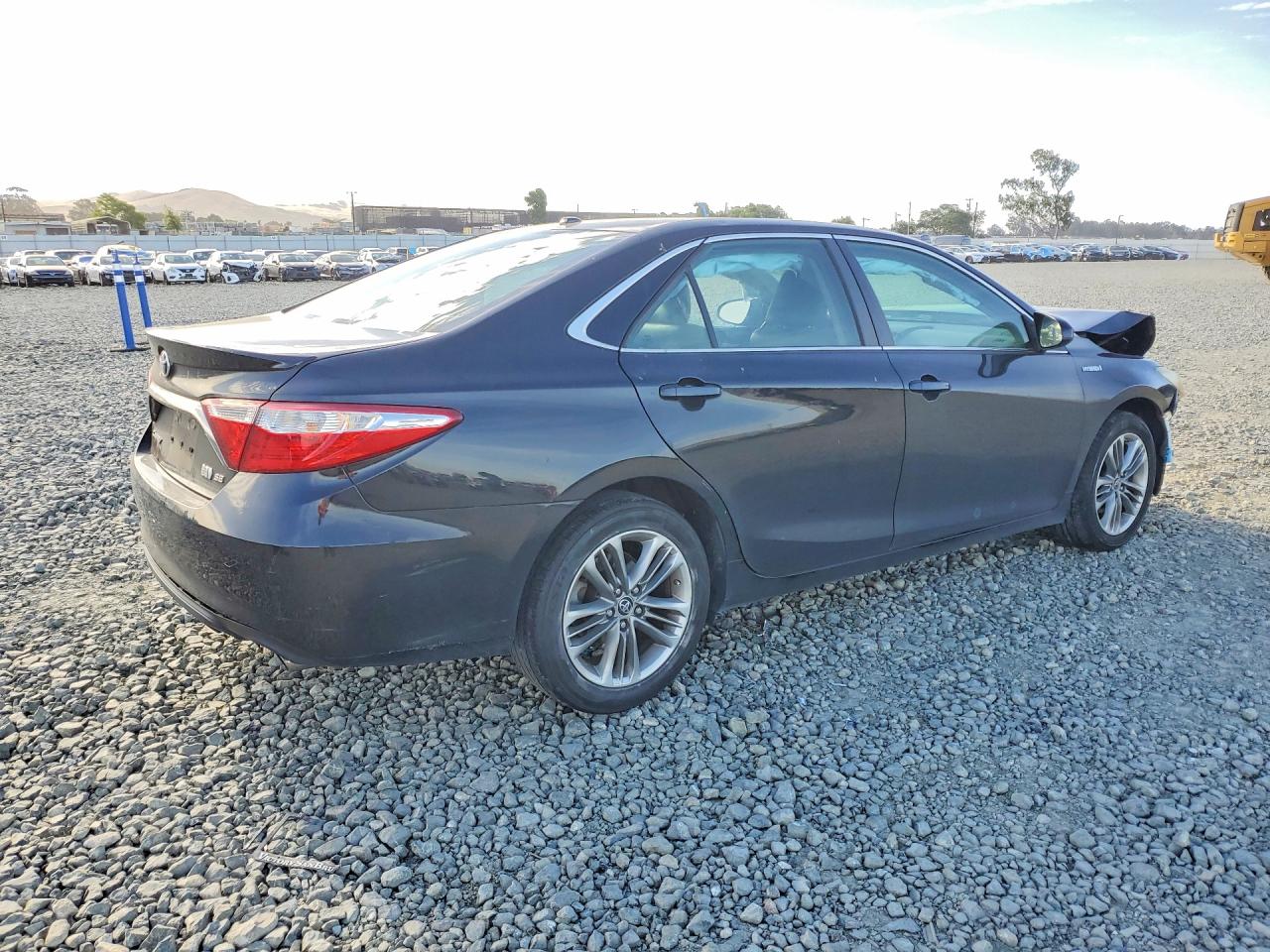 2015 Toyota Camry Hybrid Se Black vin: 4T1BD1FK7FU151992