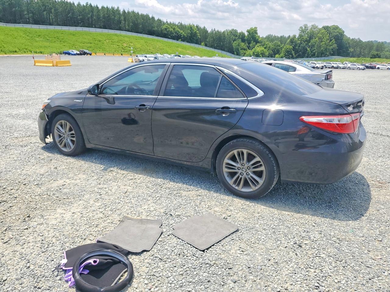 2015 Toyota Camry Hybrid Le Charcoal vin: 4T1BD1FK7FU167013