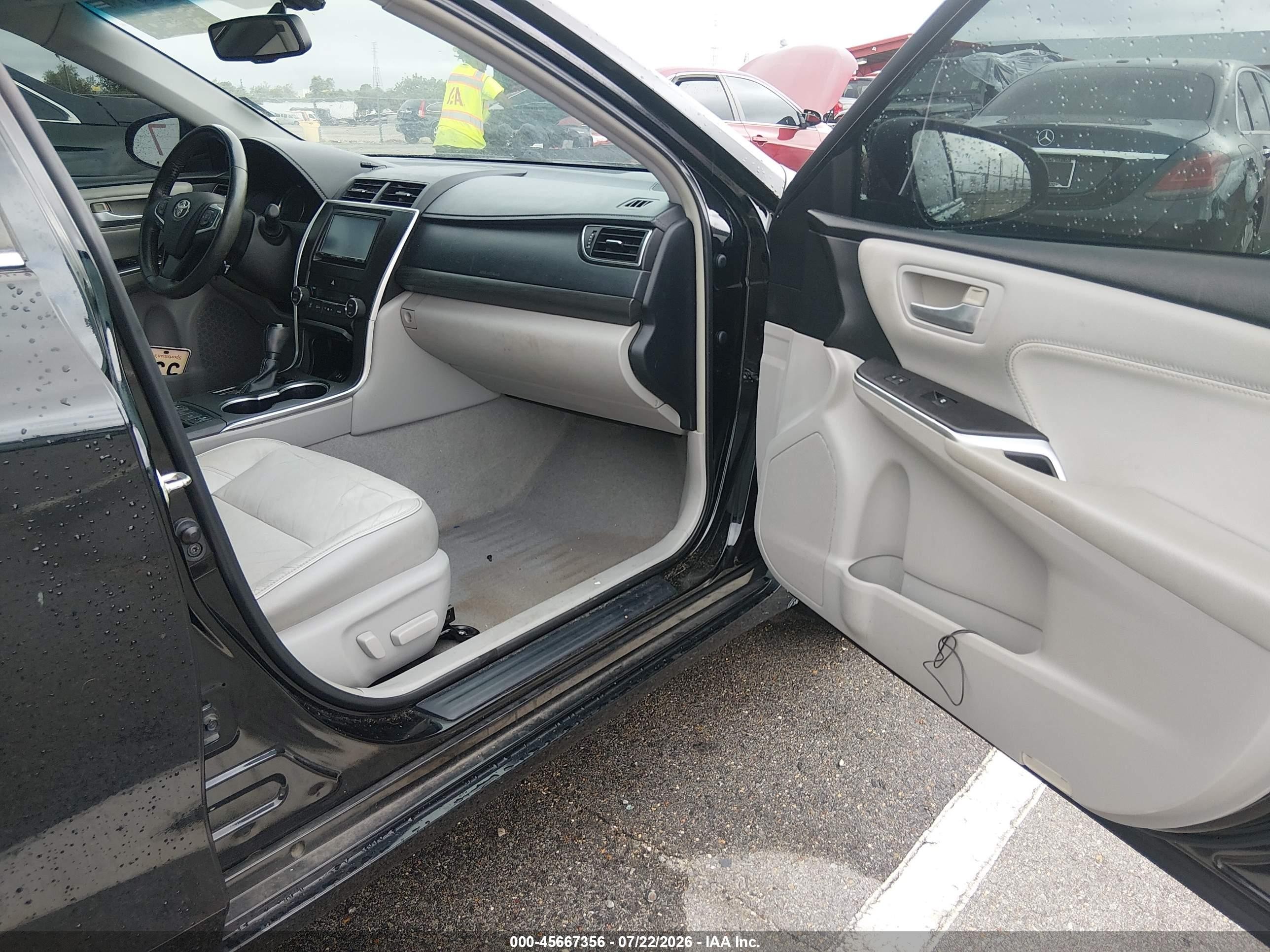 2015 Toyota Camry Hybrid Xle Черный vin: 4T1BD1FK7FU171336
