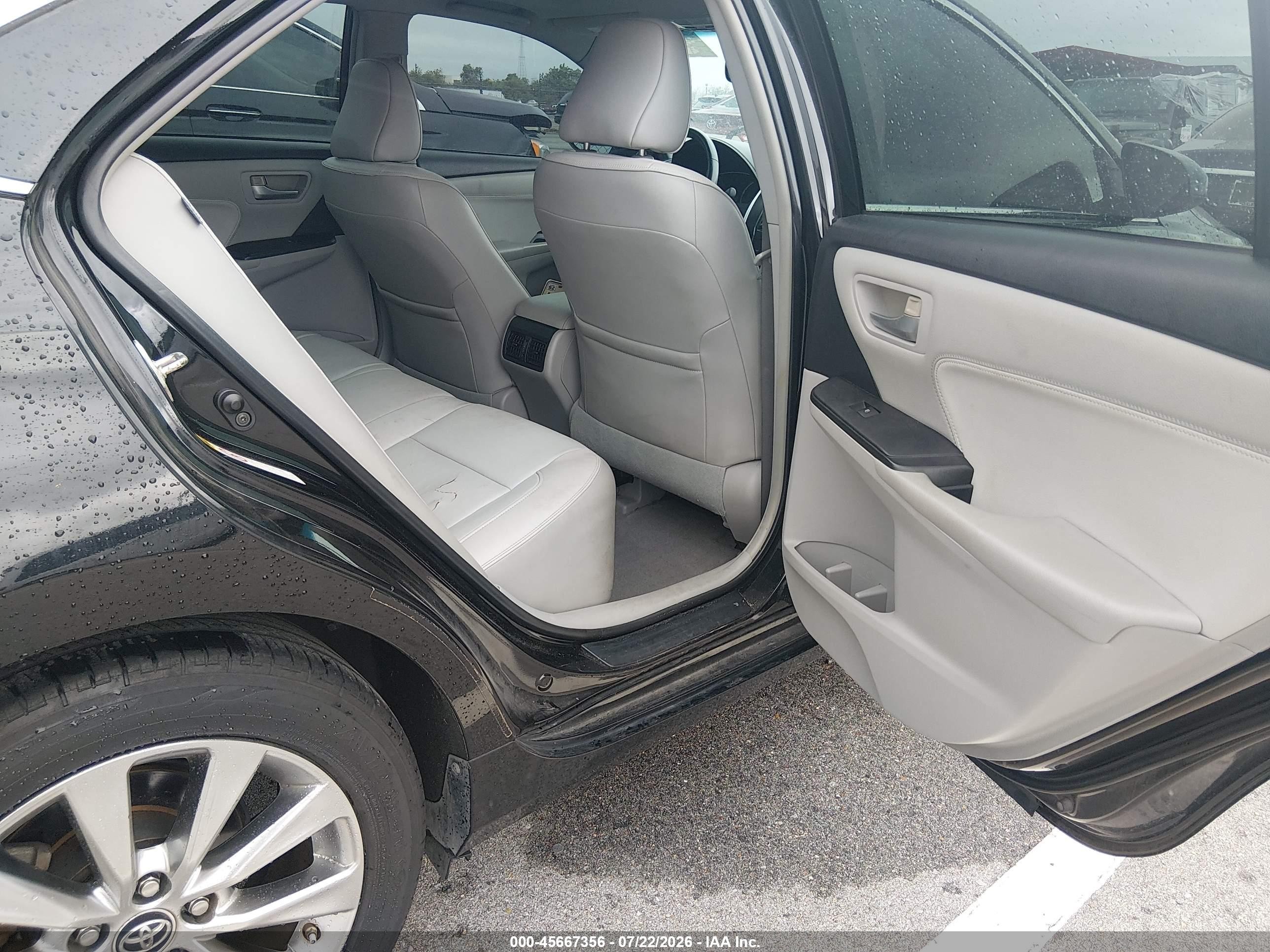 2015 Toyota Camry Hybrid Xle Черный vin: 4T1BD1FK7FU171336