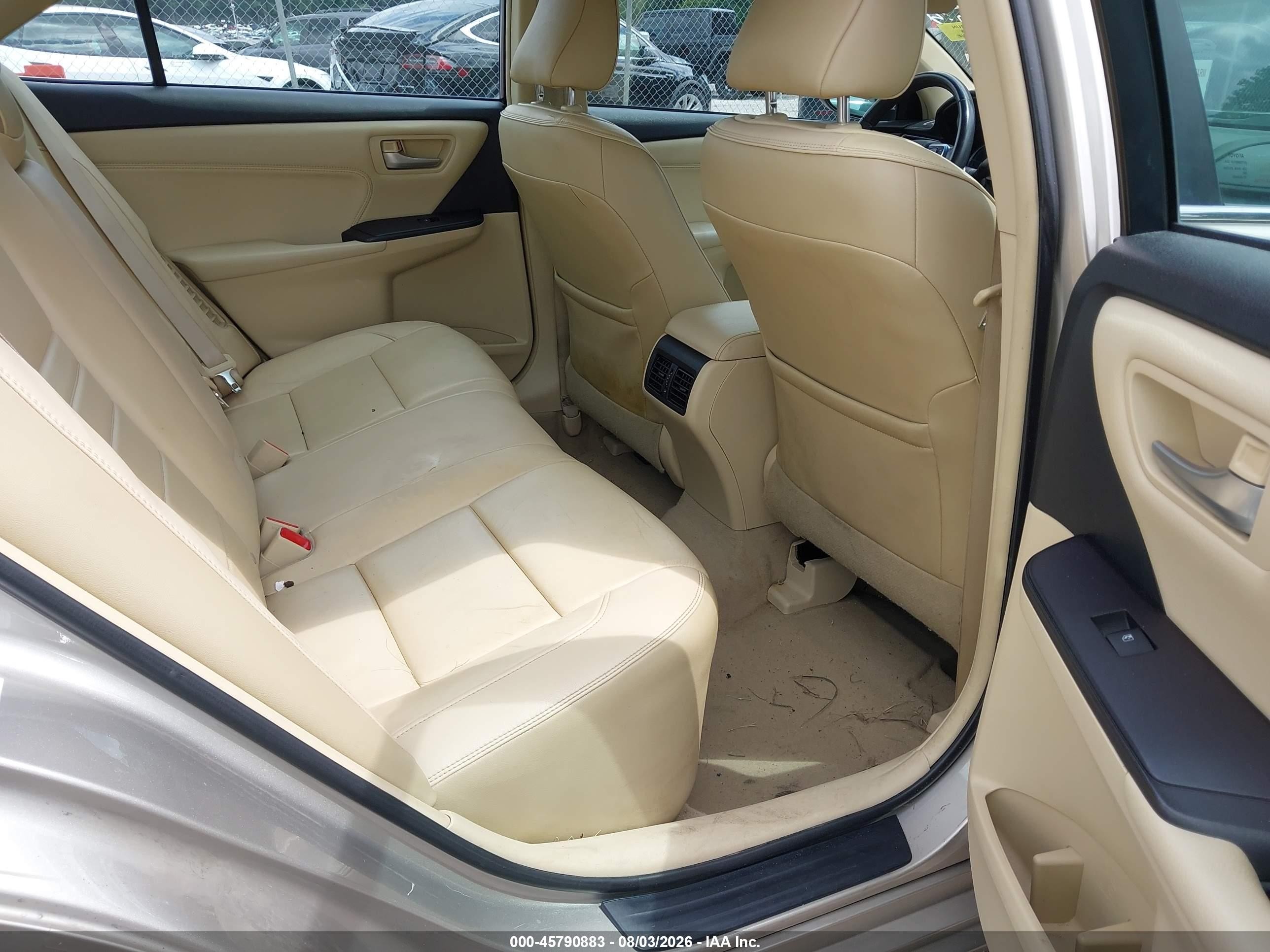 2015 Toyota Camry Hybrid Xle Желто-коричневый vin: 4T1BD1FK7FU175273