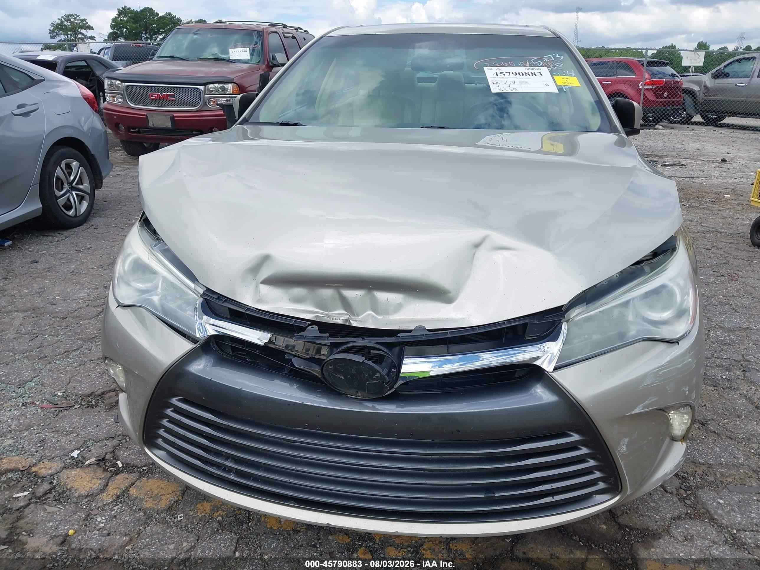 2015 Toyota Camry Hybrid Xle Желто-коричневый vin: 4T1BD1FK7FU175273