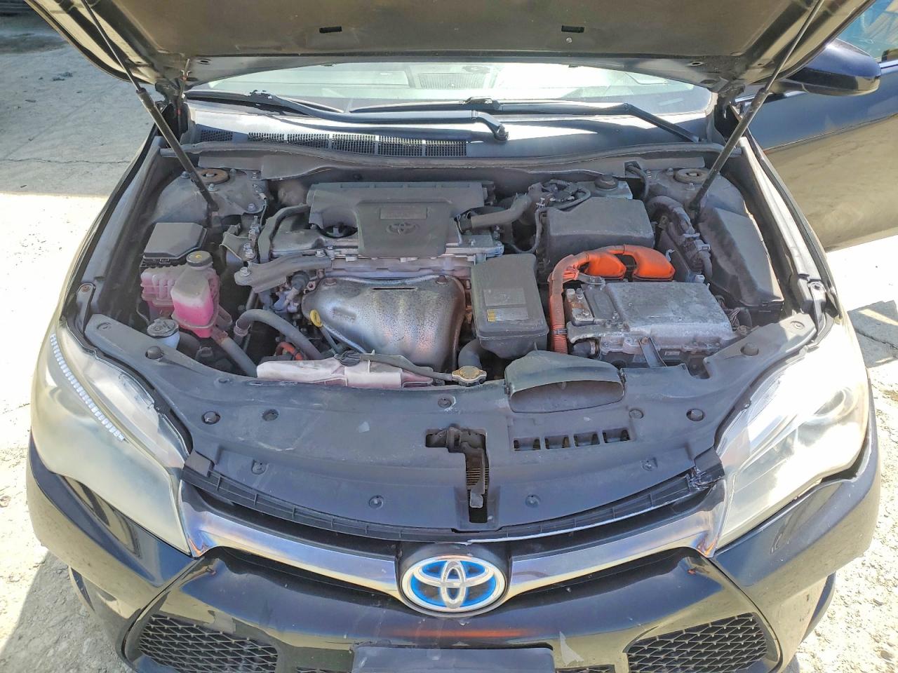 2015 Toyota Camry Hybrid Se Черный vin: 4T1BD1FK7FU175645