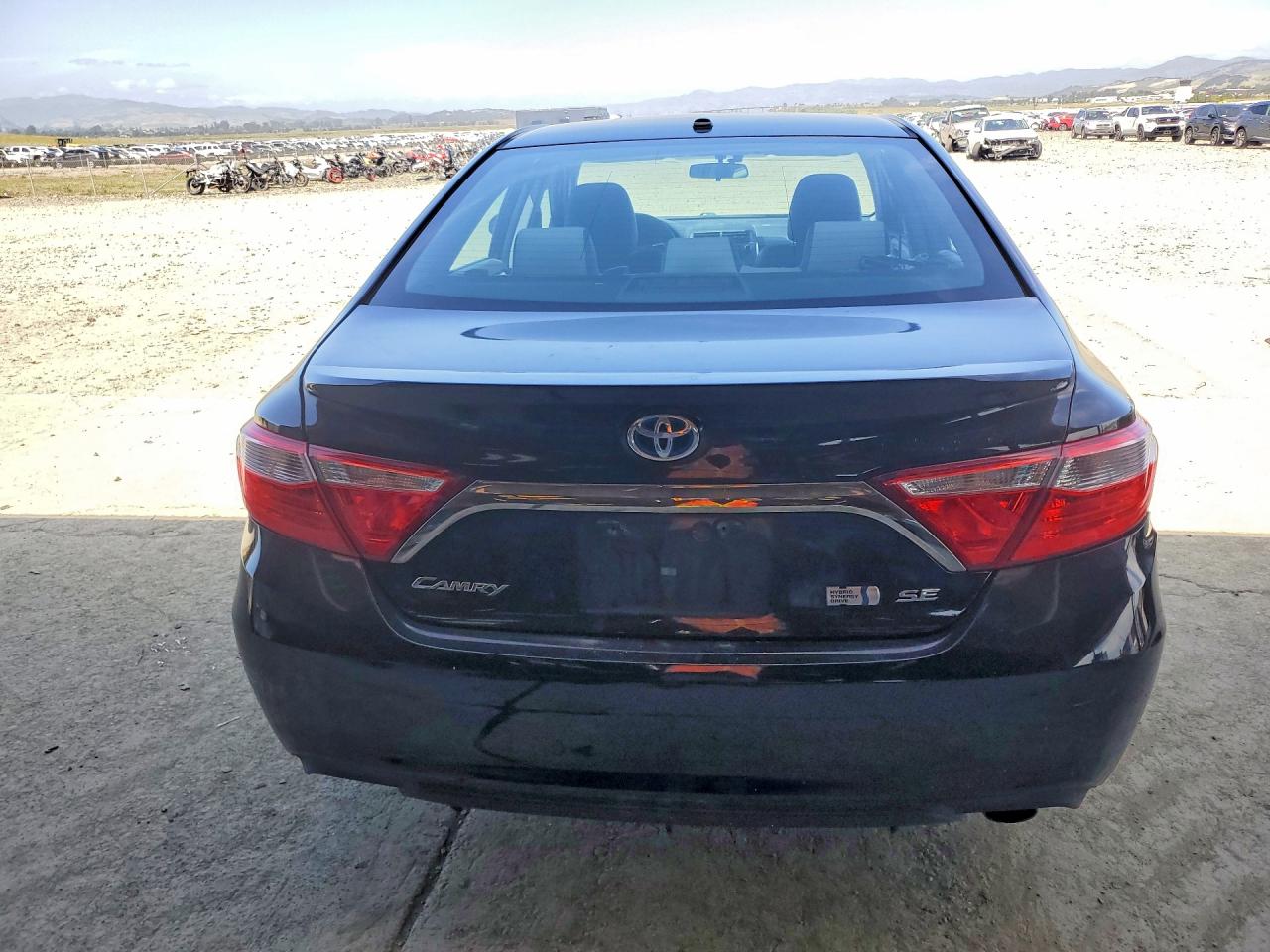 2015 Toyota Camry Hybrid Se Черный vin: 4T1BD1FK7FU175645
