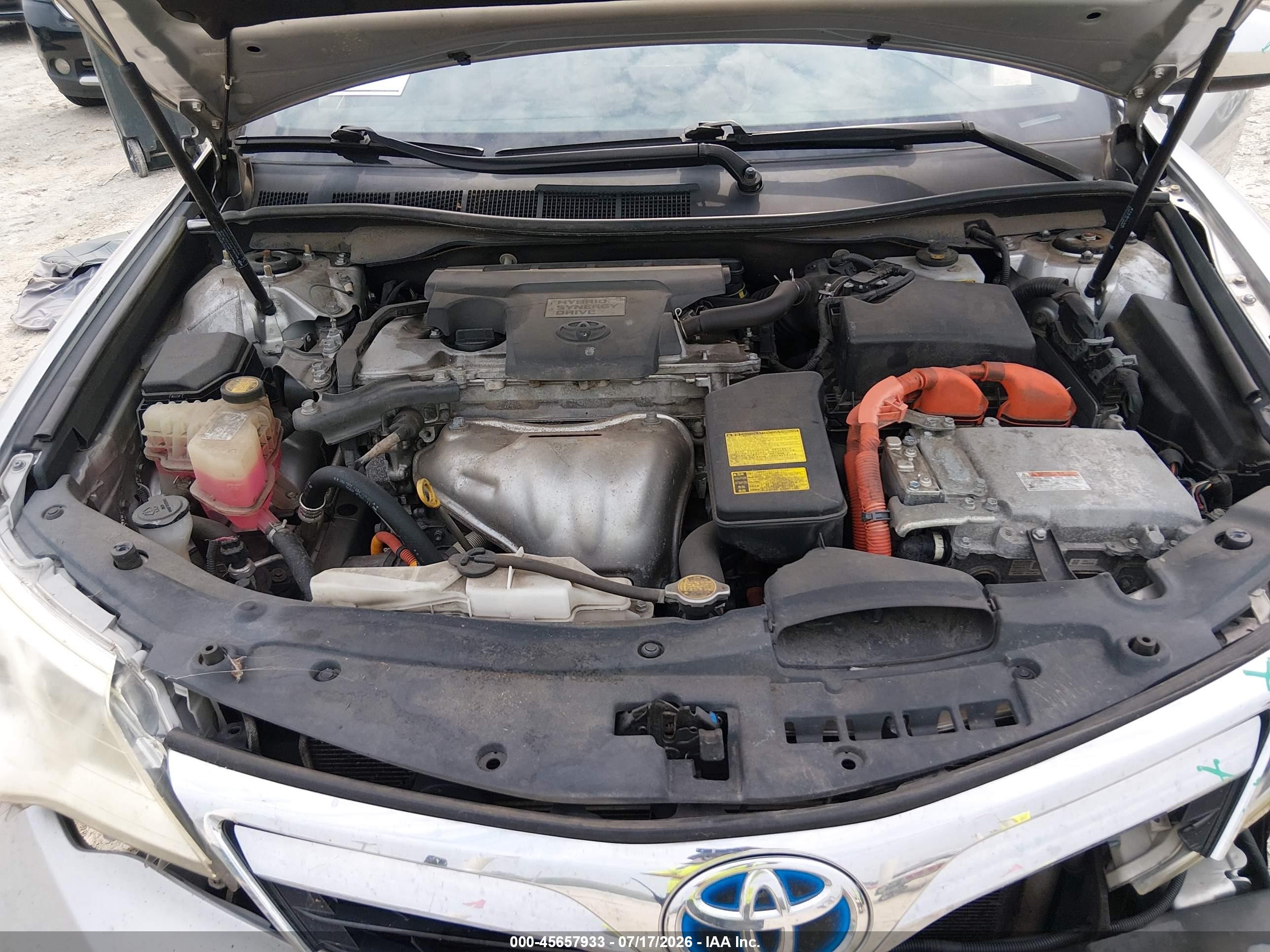 2012 Toyota Camry Hybrid Xle Silver vin: 4T1BD1FK8CU002082