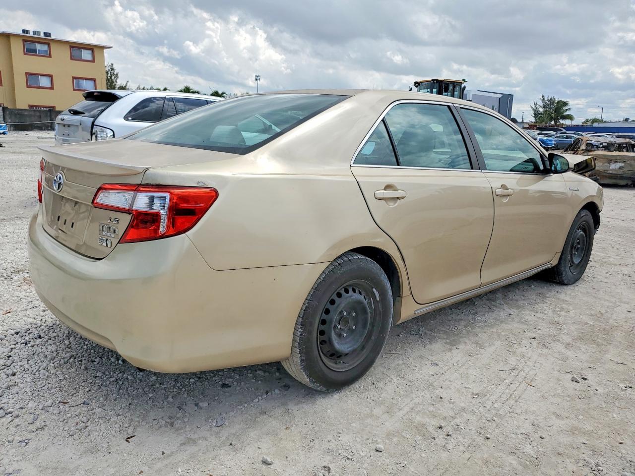 2012 Toyota Camry Hybrid Le Gold vin: 4T1BD1FK8CU005550