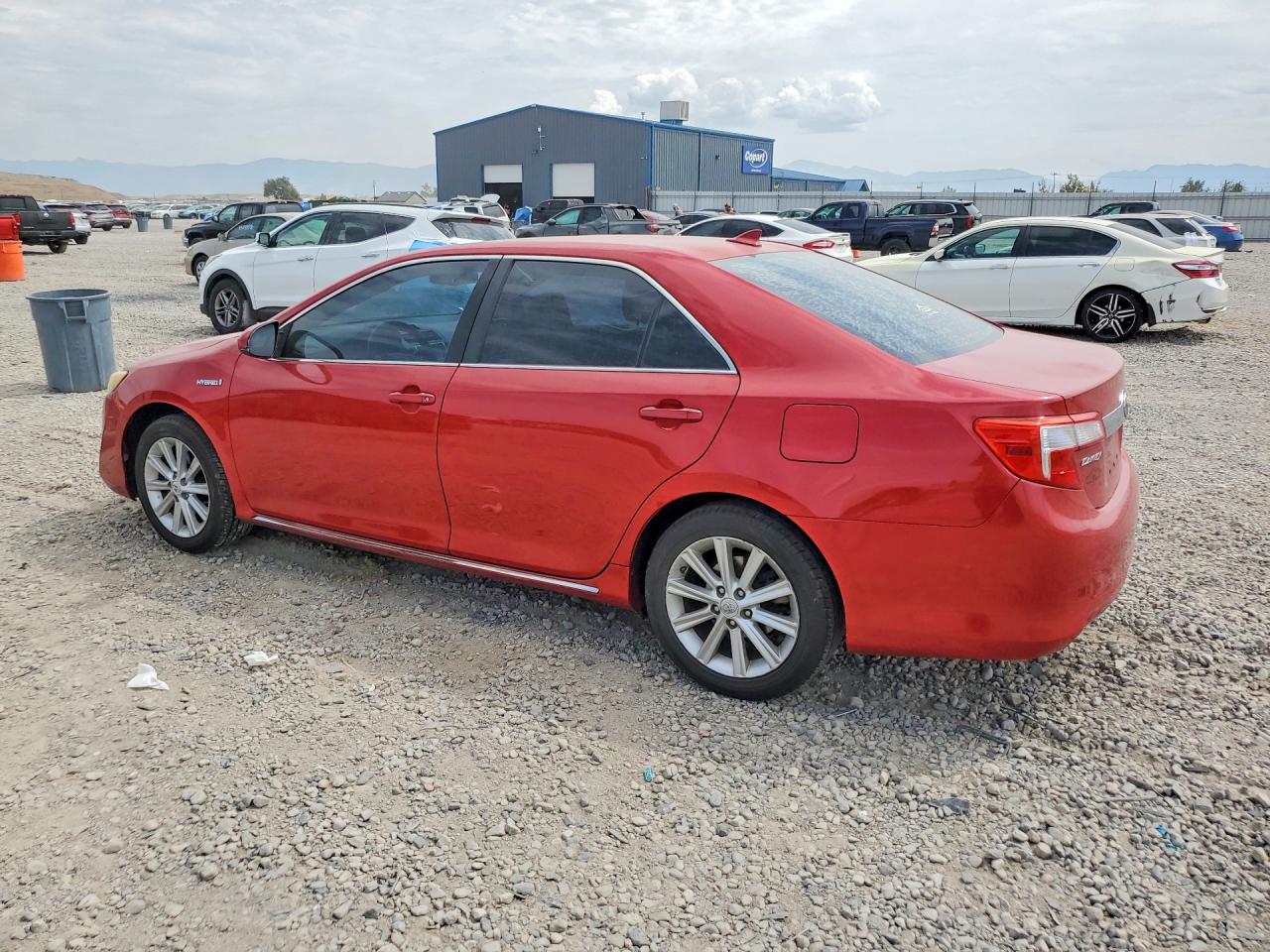 2012 Toyota Camry Hybrid Xle Красный vin: 4T1BD1FK8CU008643