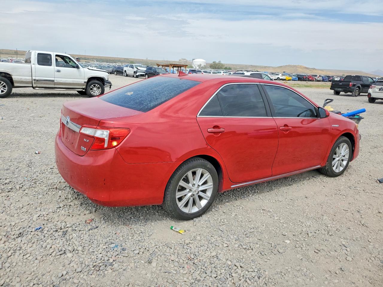 2012 Toyota Camry Hybrid Xle Красный vin: 4T1BD1FK8CU008643