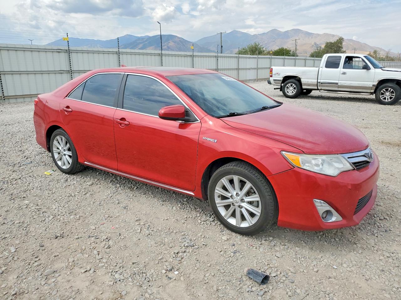 2012 Toyota Camry Hybrid Xle Красный vin: 4T1BD1FK8CU008643