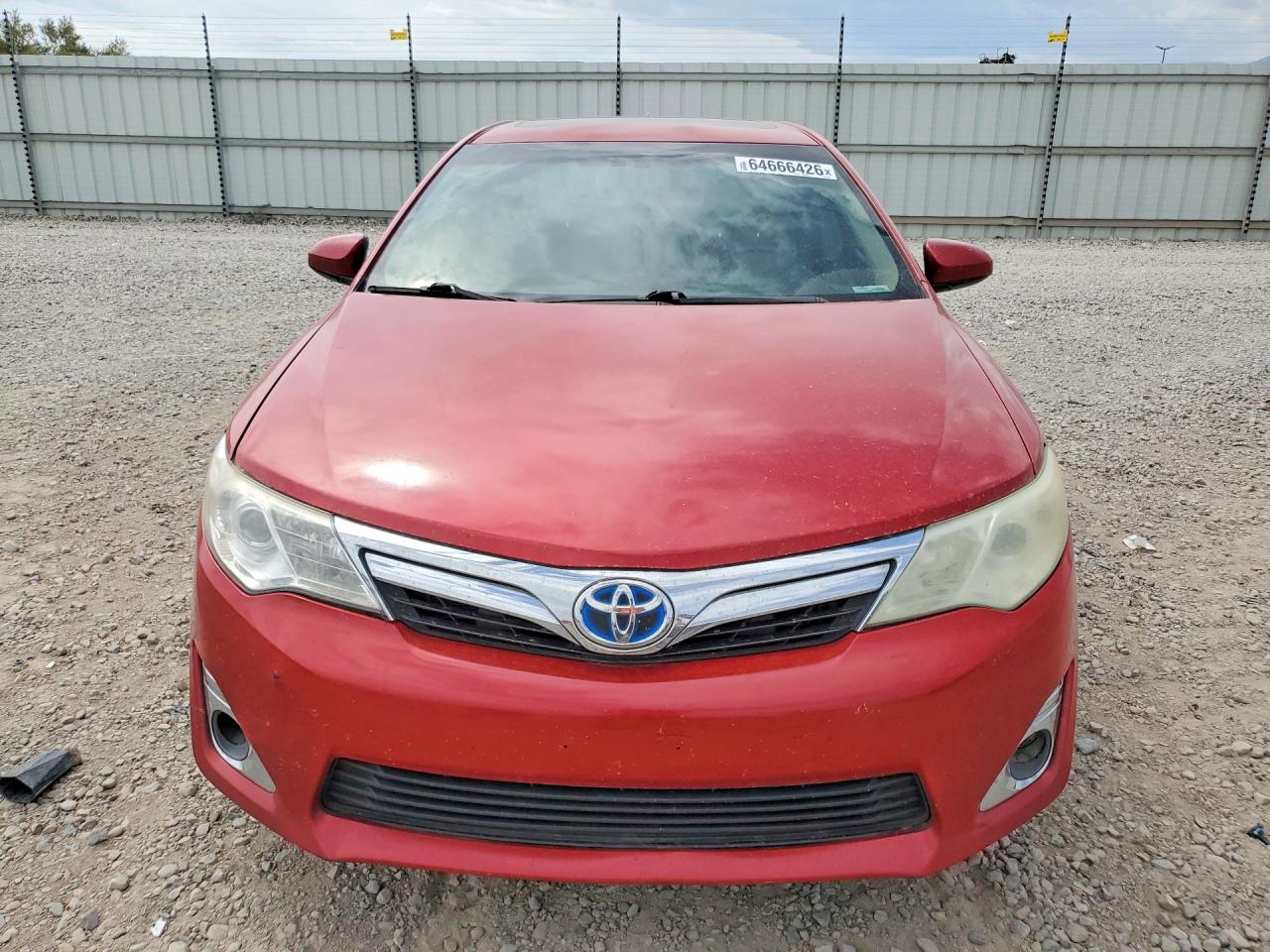 2012 Toyota Camry Hybrid Xle Красный vin: 4T1BD1FK8CU008643