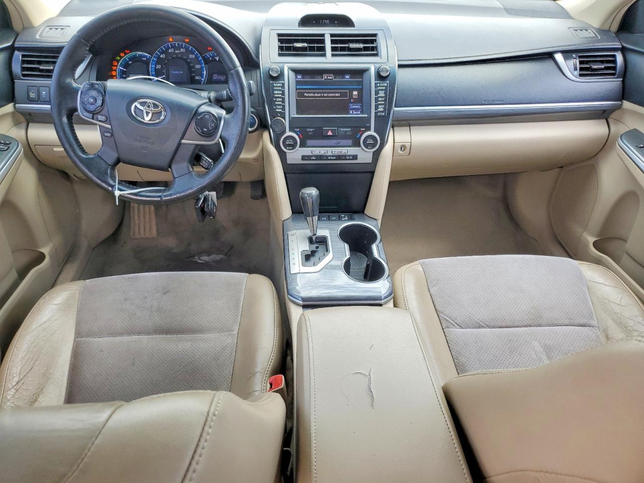 2012 Toyota Camry Hybrid Xle Красный vin: 4T1BD1FK8CU008643