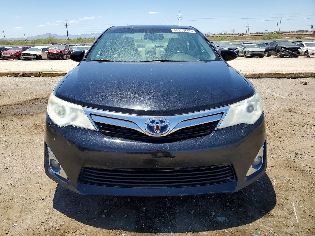 2012 Toyota Camry Hybrid Xle Black vin: 4T1BD1FK8CU014555