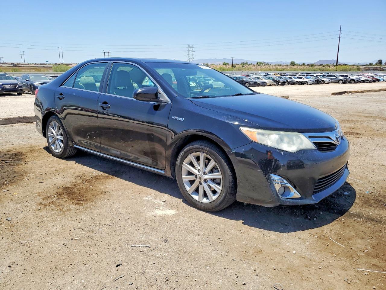 2012 Toyota Camry Hybrid Xle Black vin: 4T1BD1FK8CU014555