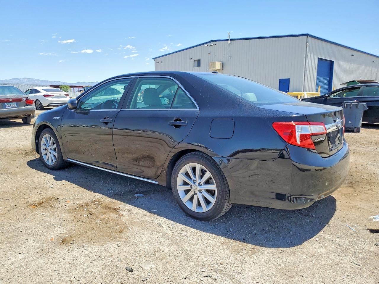 2012 Toyota Camry Hybrid Xle Black vin: 4T1BD1FK8CU014555