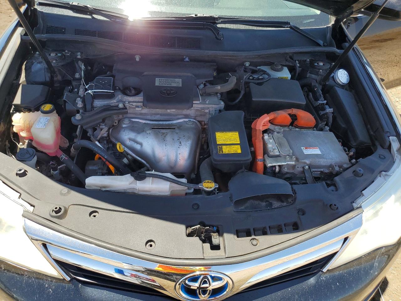 2012 Toyota Camry Hybrid Xle Black vin: 4T1BD1FK8CU014555