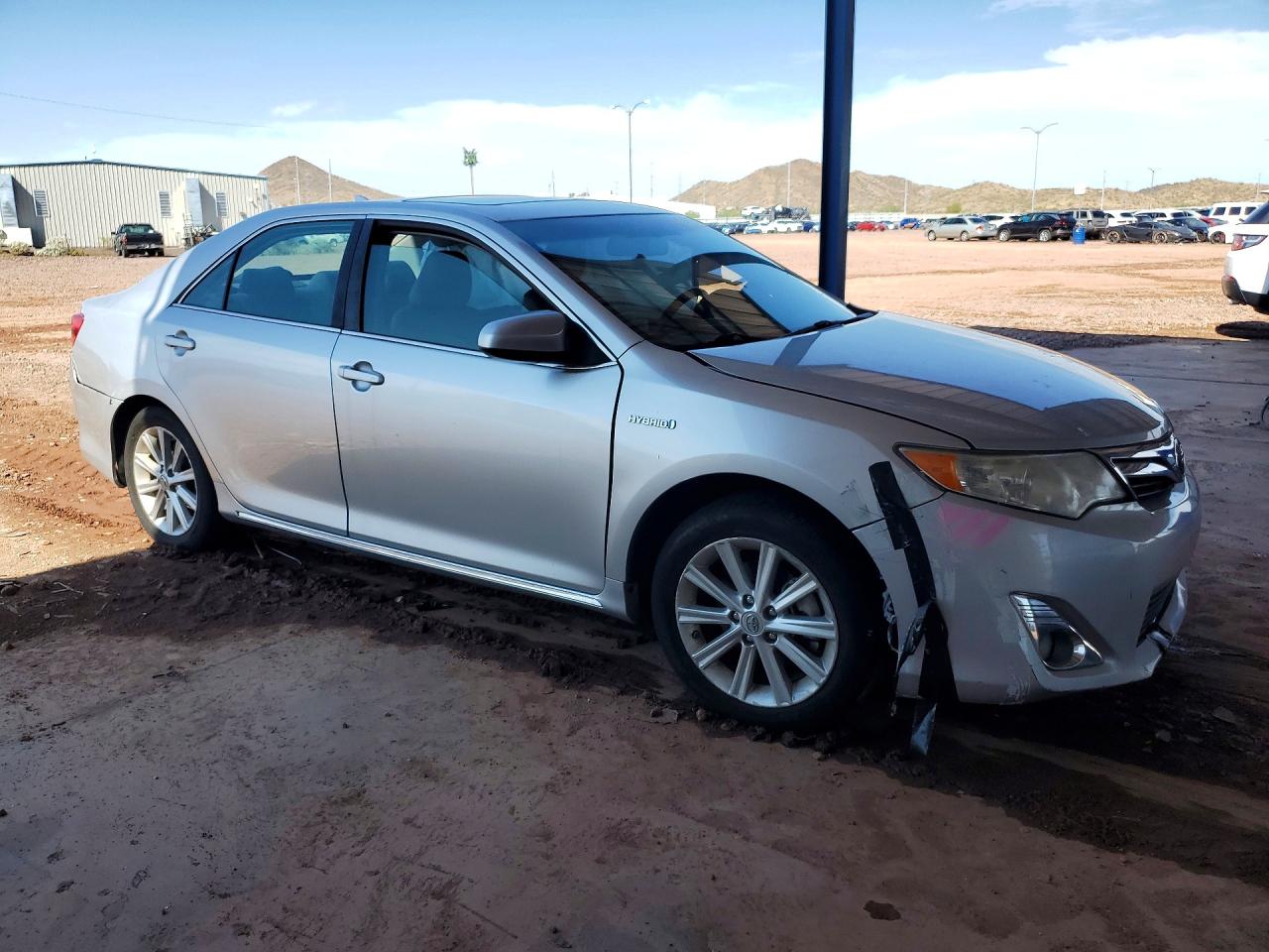 2012 Toyota Camry Hybrid Xle Silver vin: 4T1BD1FK8CU016368