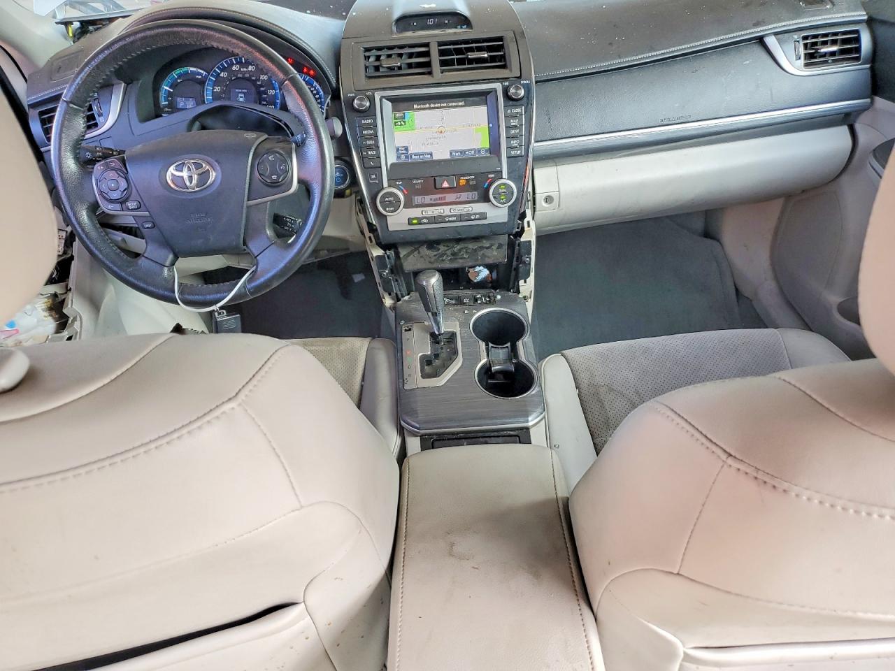 2012 Toyota Camry Hybrid Xle Silver vin: 4T1BD1FK8CU016368