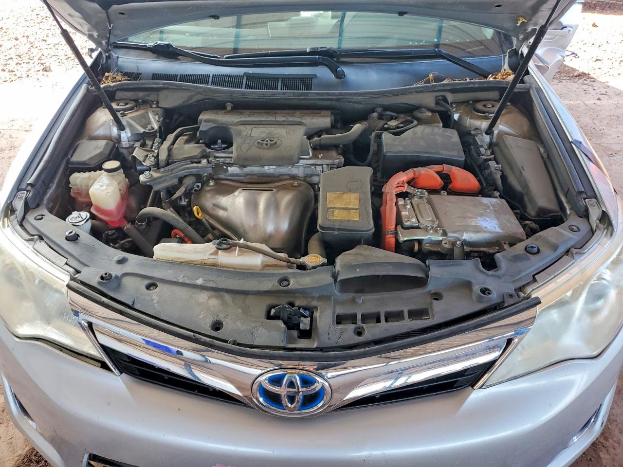 2012 Toyota Camry Hybrid Xle Silver vin: 4T1BD1FK8CU016368