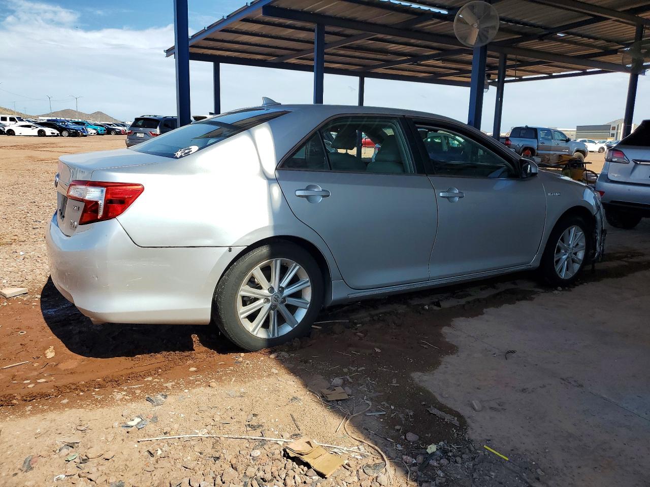 2012 Toyota Camry Hybrid Xle Silver vin: 4T1BD1FK8CU016368