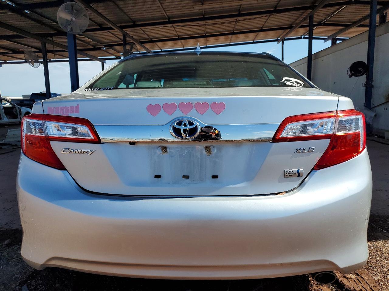 2012 Toyota Camry Hybrid Xle Silver vin: 4T1BD1FK8CU016368