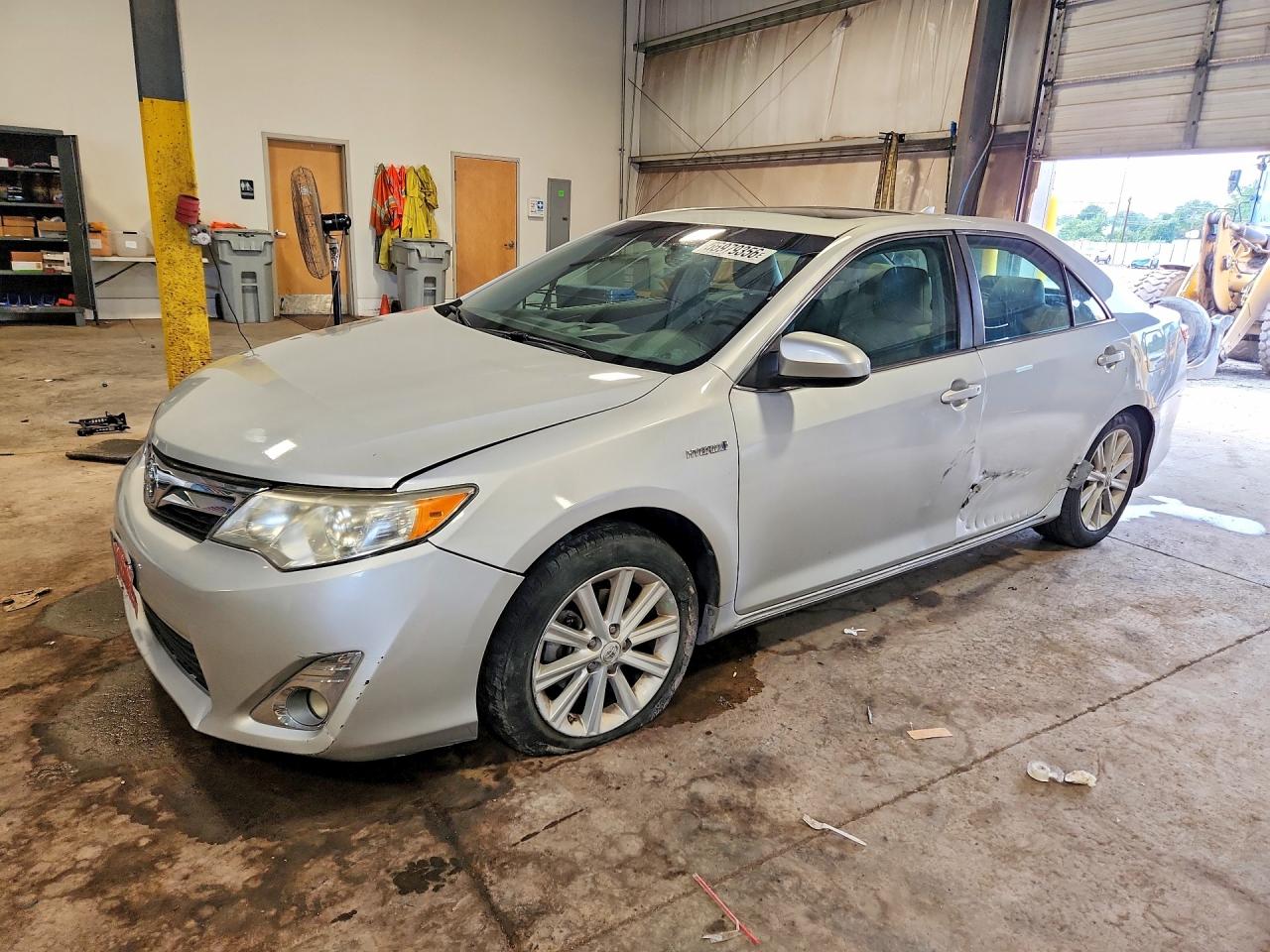 2012 Toyota Camry Hybrid Xle Серебряный vin: 4T1BD1FK8CU027015