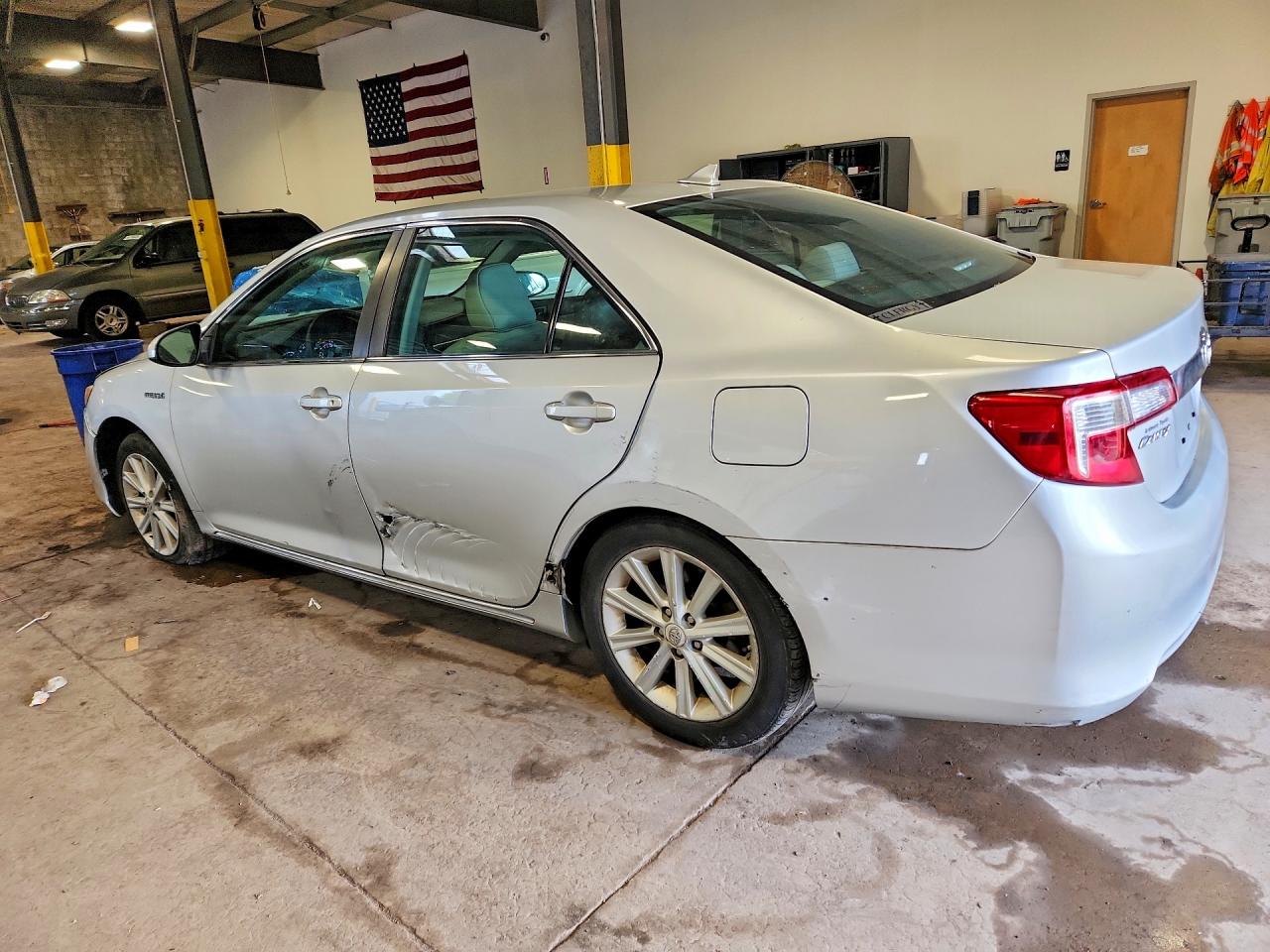 2012 Toyota Camry Hybrid Xle Серебряный vin: 4T1BD1FK8CU027015