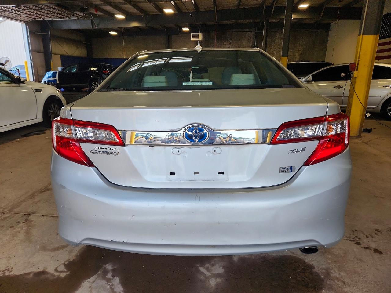 2012 Toyota Camry Hybrid Xle Серебряный vin: 4T1BD1FK8CU027015