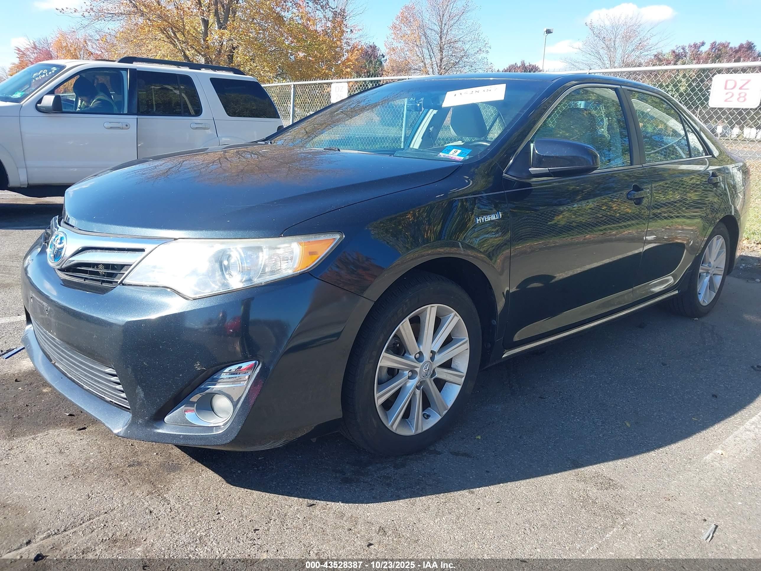 2012 Toyota Camry Hybrid Xle Черный vin: 4T1BD1FK8CU028648