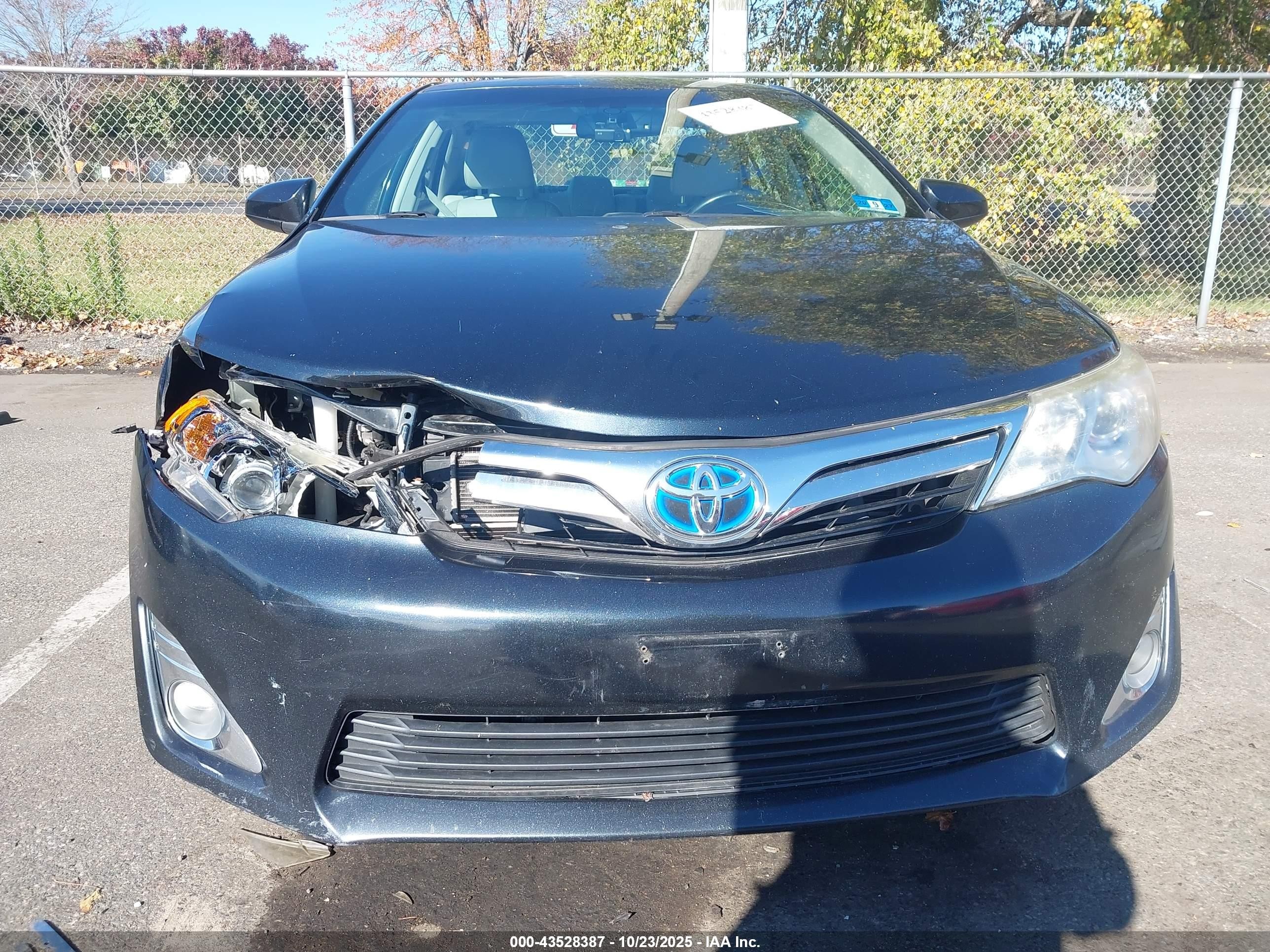 2012 Toyota Camry Hybrid Xle Черный vin: 4T1BD1FK8CU028648