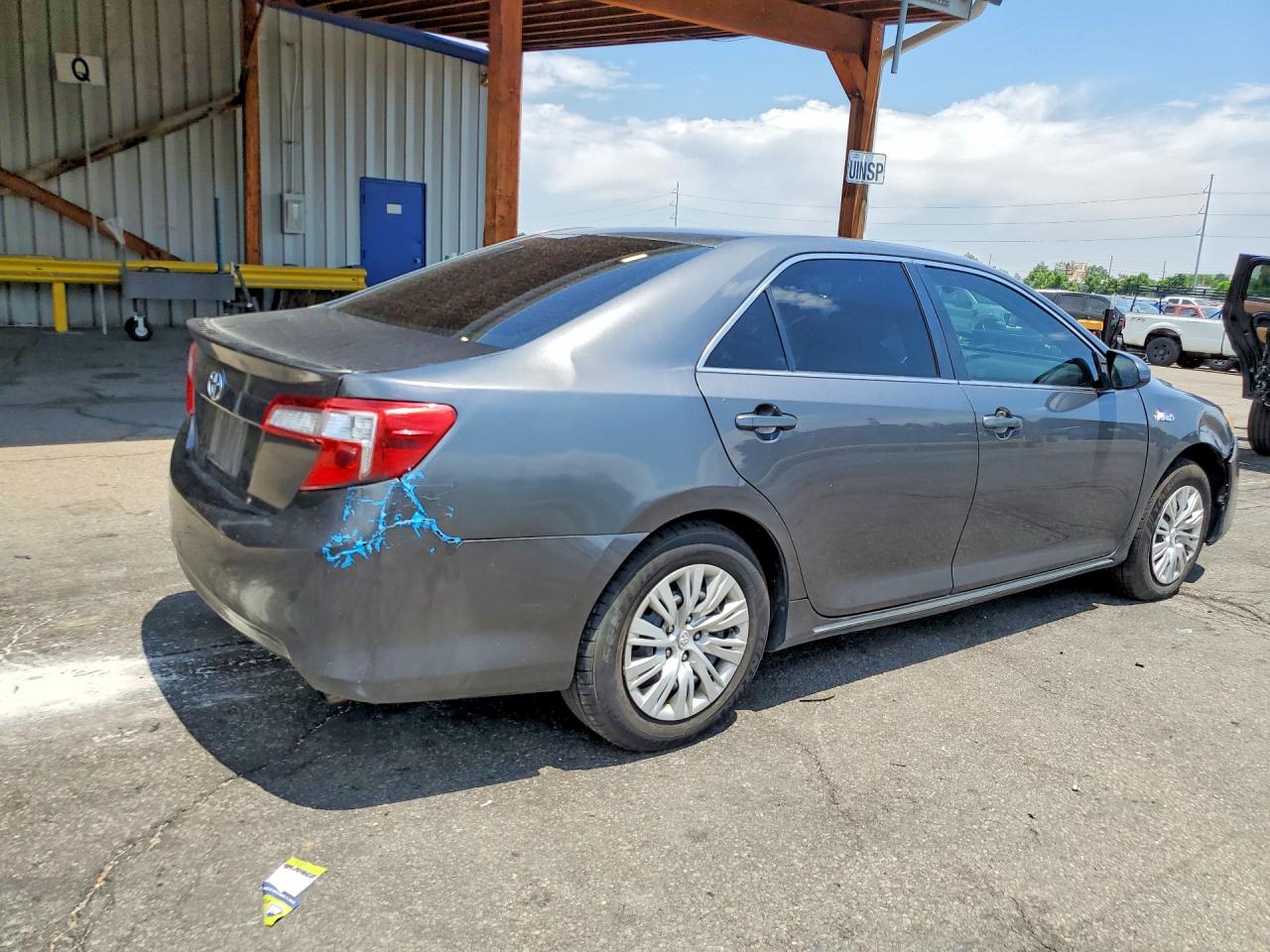 2012 Toyota Camry Hybrid Le Gray vin: 4T1BD1FK8CU030979