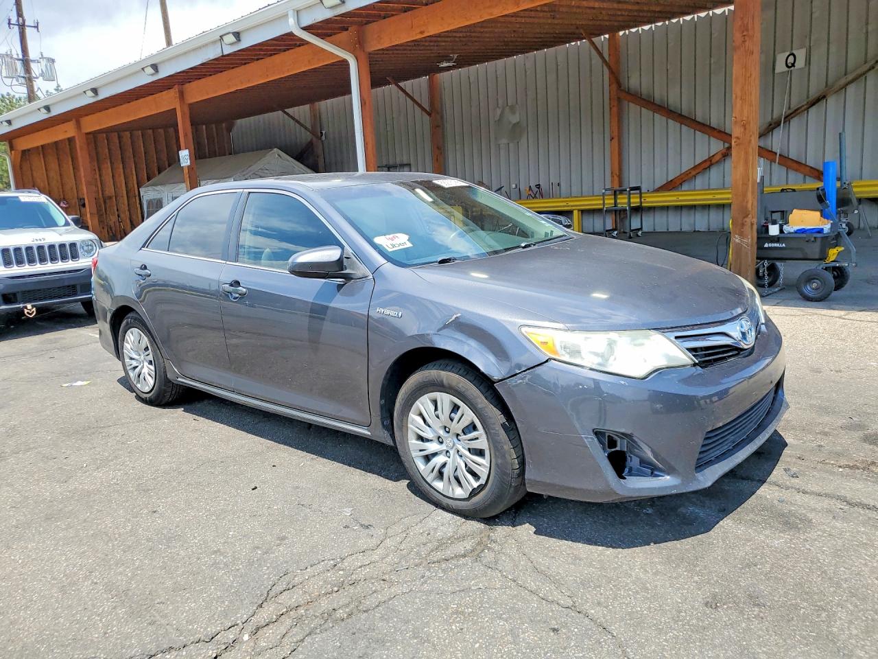 2012 Toyota Camry Hybrid Le Gray vin: 4T1BD1FK8CU030979