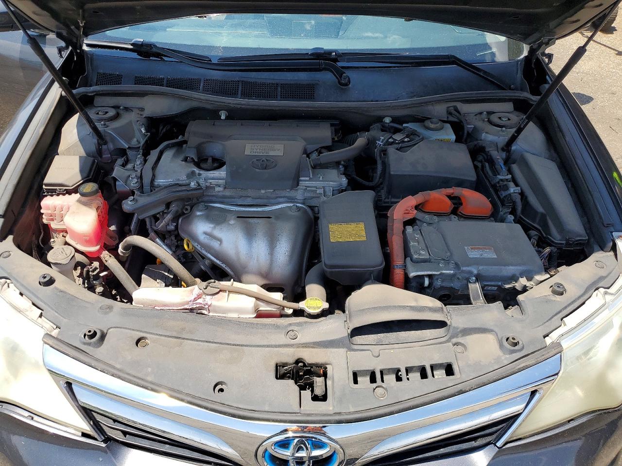 2012 Toyota Camry Hybrid Le Gray vin: 4T1BD1FK8CU030979